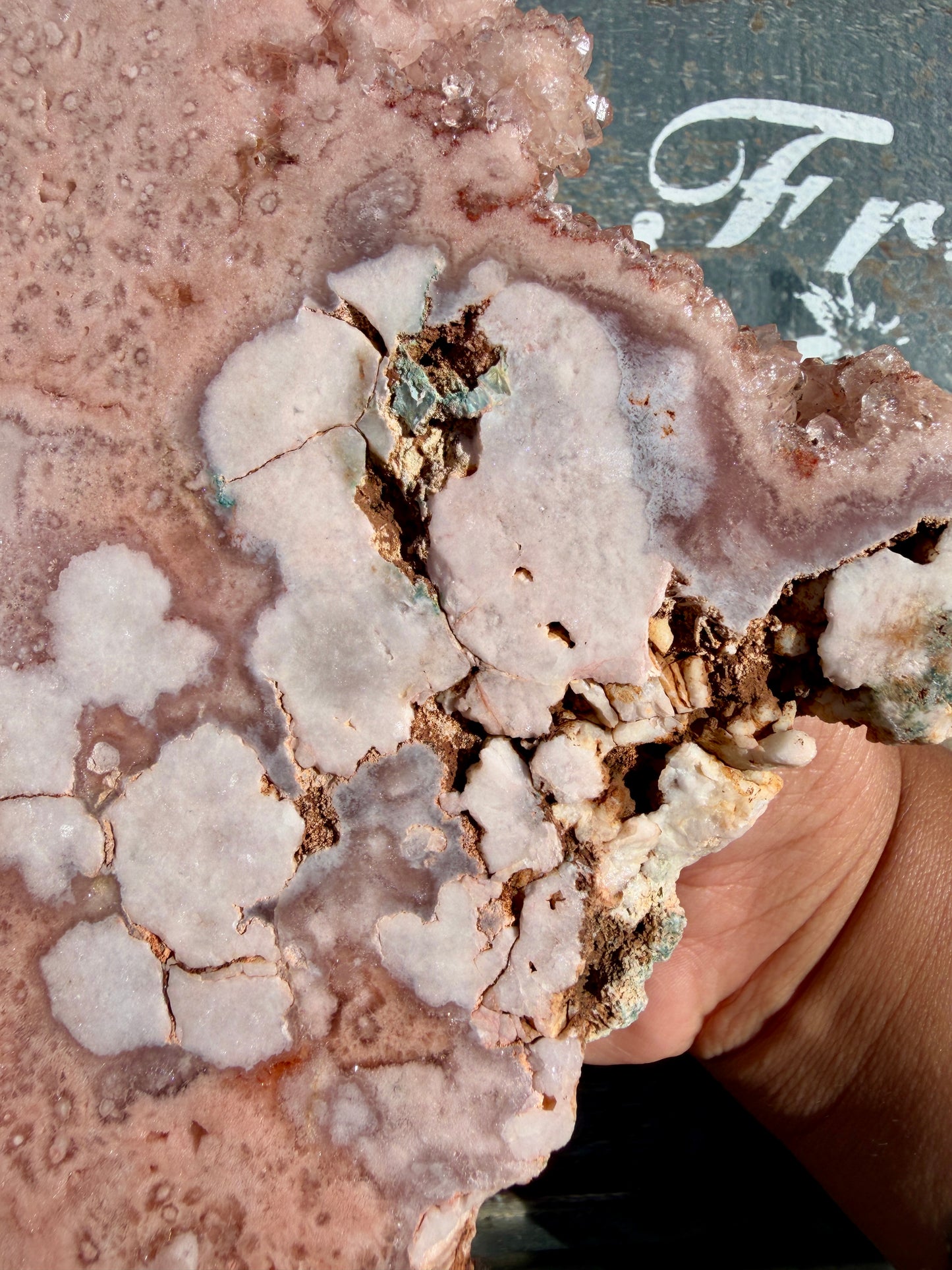 Gorgeous Pink Amethyst Slab | Brazil