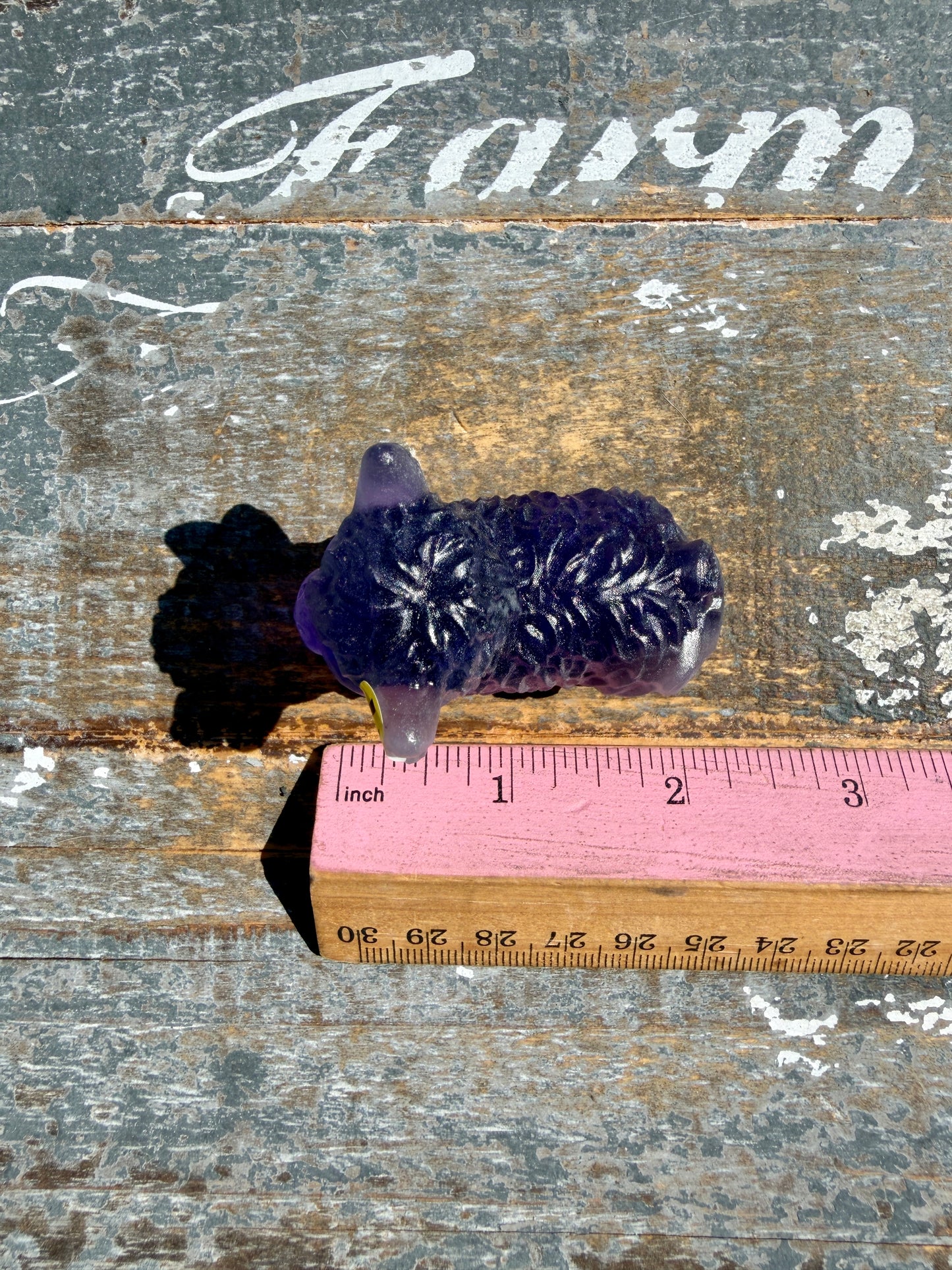 Adorable Rainbow Fluorite Highland Cow | Opt U