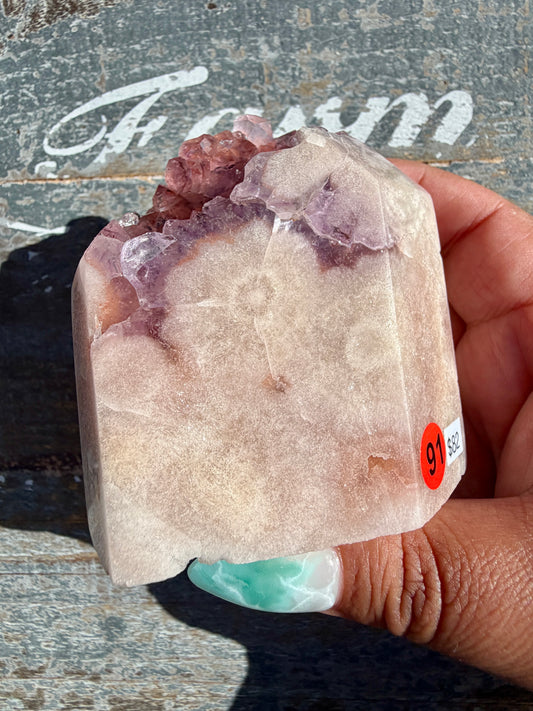Gorgeous Pink Amethyst Tower | Brazil | Opt 91