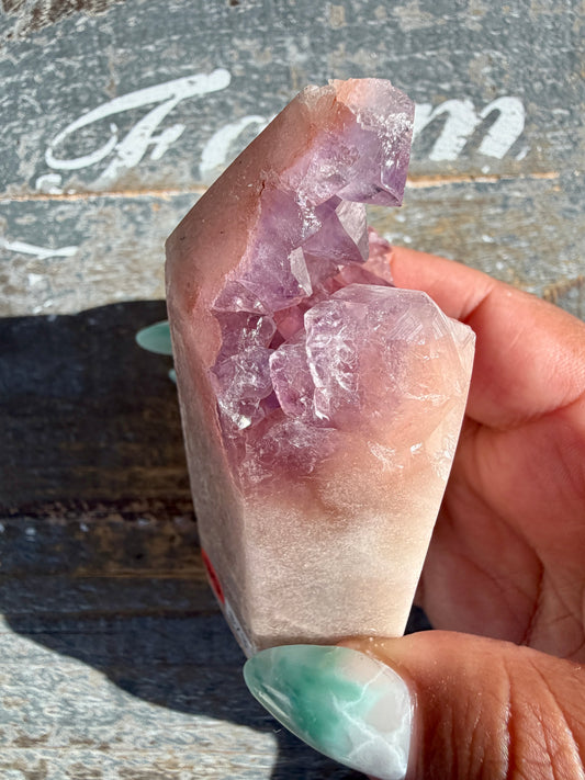 Gorgeous Pink Amethyst Tower | Brazil | Opt 90