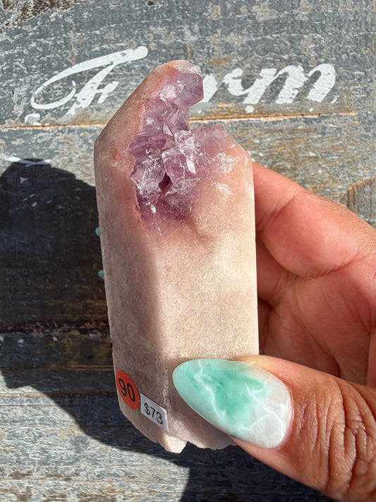 Gorgeous Pink Amethyst Tower | Brazil | Opt 90