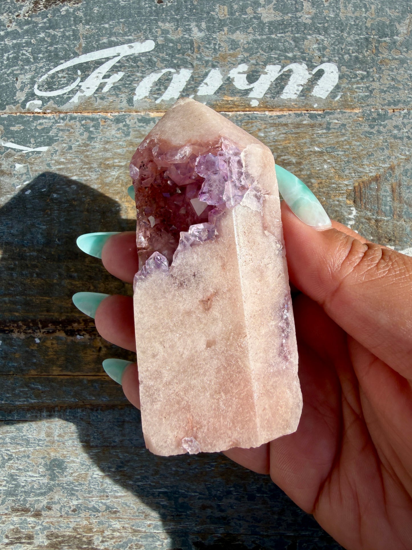 Gorgeous Pink Amethyst Tower | Brazil | Opt 86