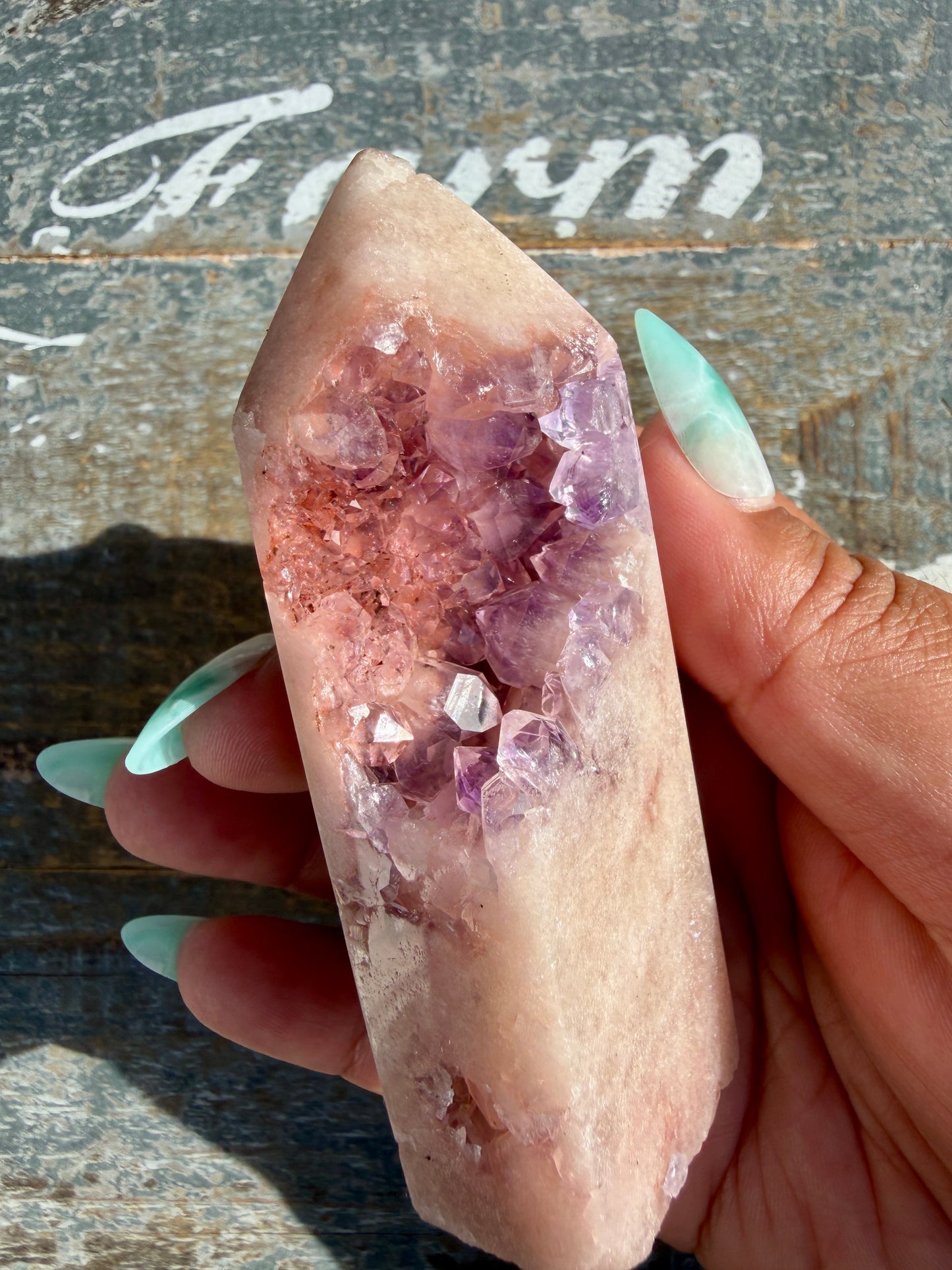 Gorgeous Pink Amethyst Tower | Brazil | Opt 86
