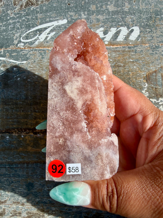 Gorgeous Pink Amethyst Tower | Brazil | Opt 92