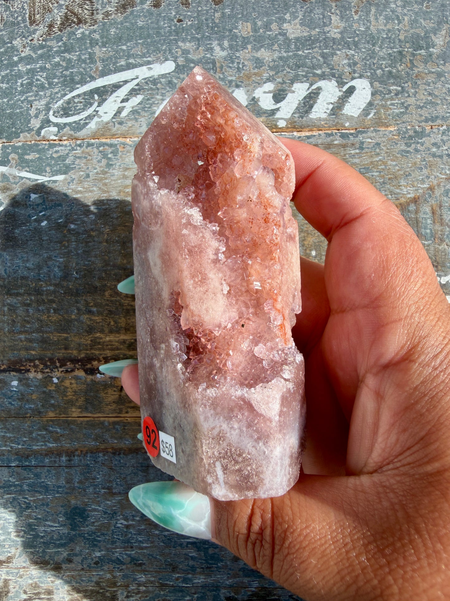 Gorgeous Pink Amethyst Tower | Brazil | Opt 92