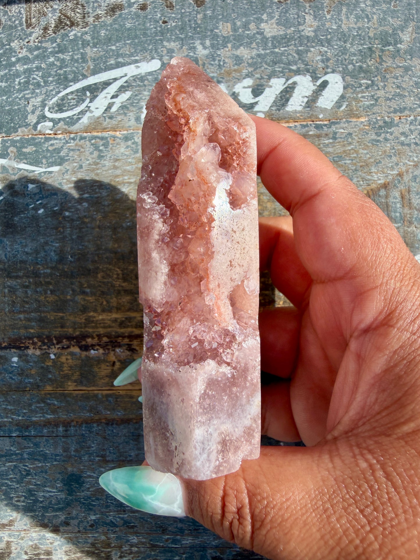 Gorgeous Pink Amethyst Tower | Brazil | Opt 92