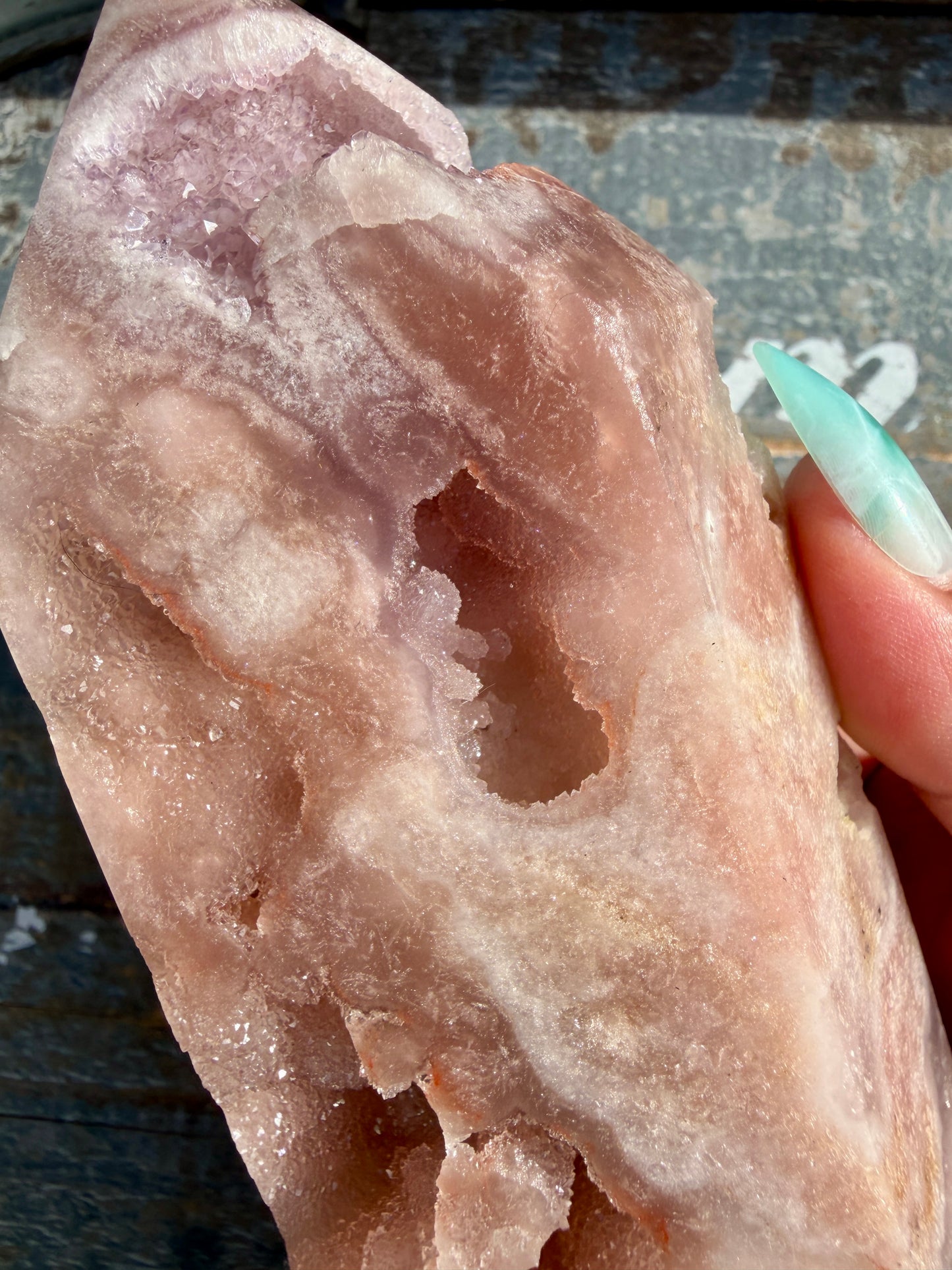 Gorgeous Pink Amethyst Tower | Brazil | Opt 78