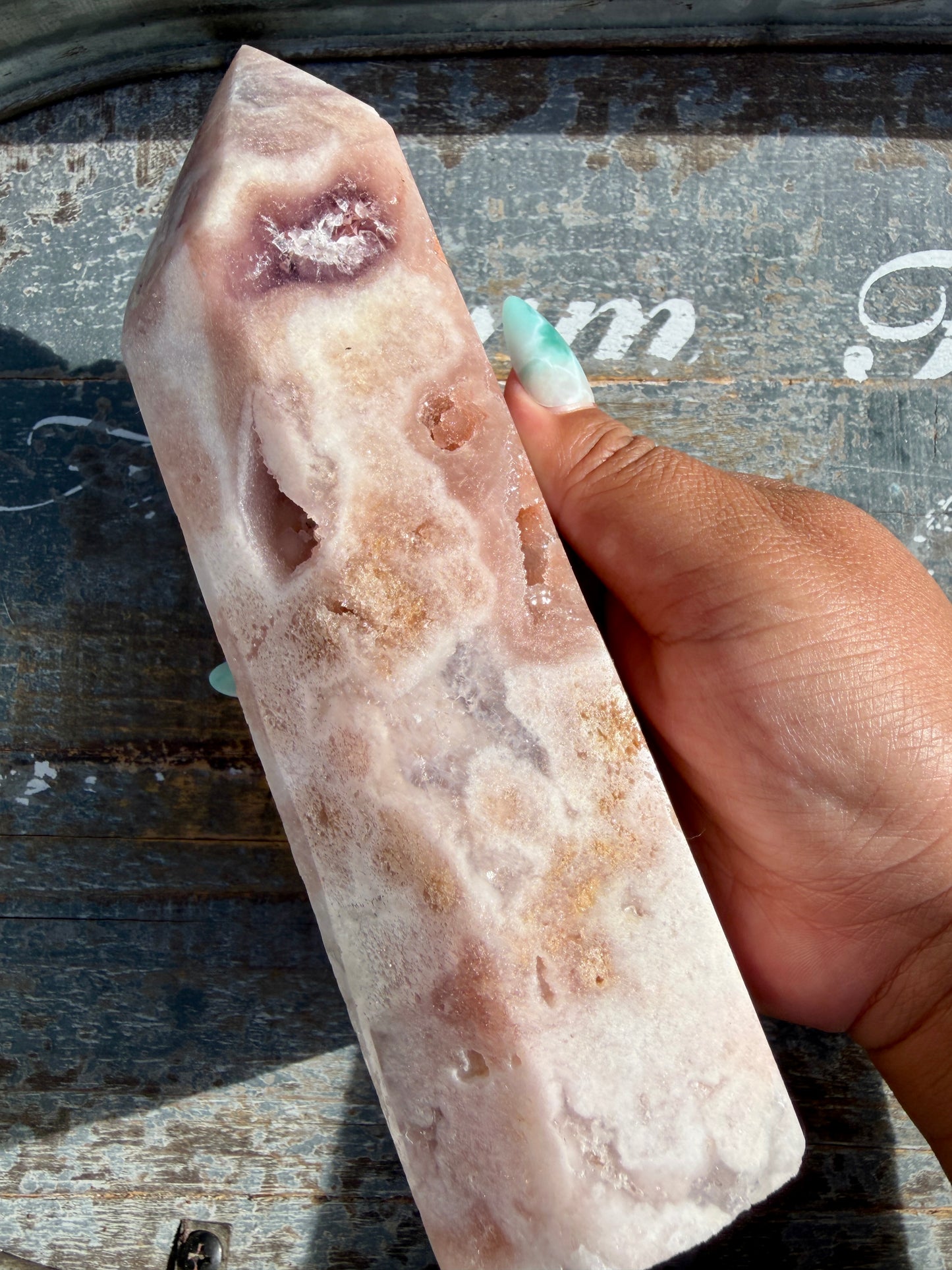 Gorgeous Pink Amethyst Tower | Brazil | Opt 78