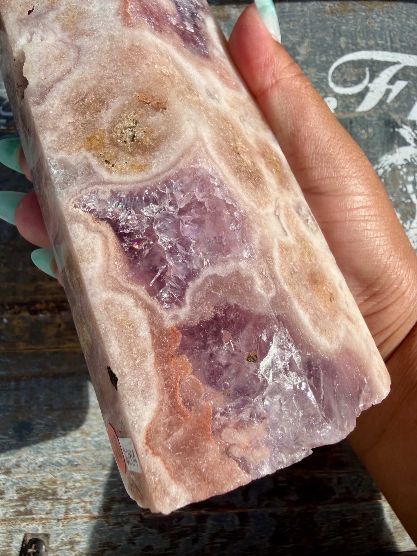 Gorgeous Pink Amethyst Tower | Brazil | Opt 78