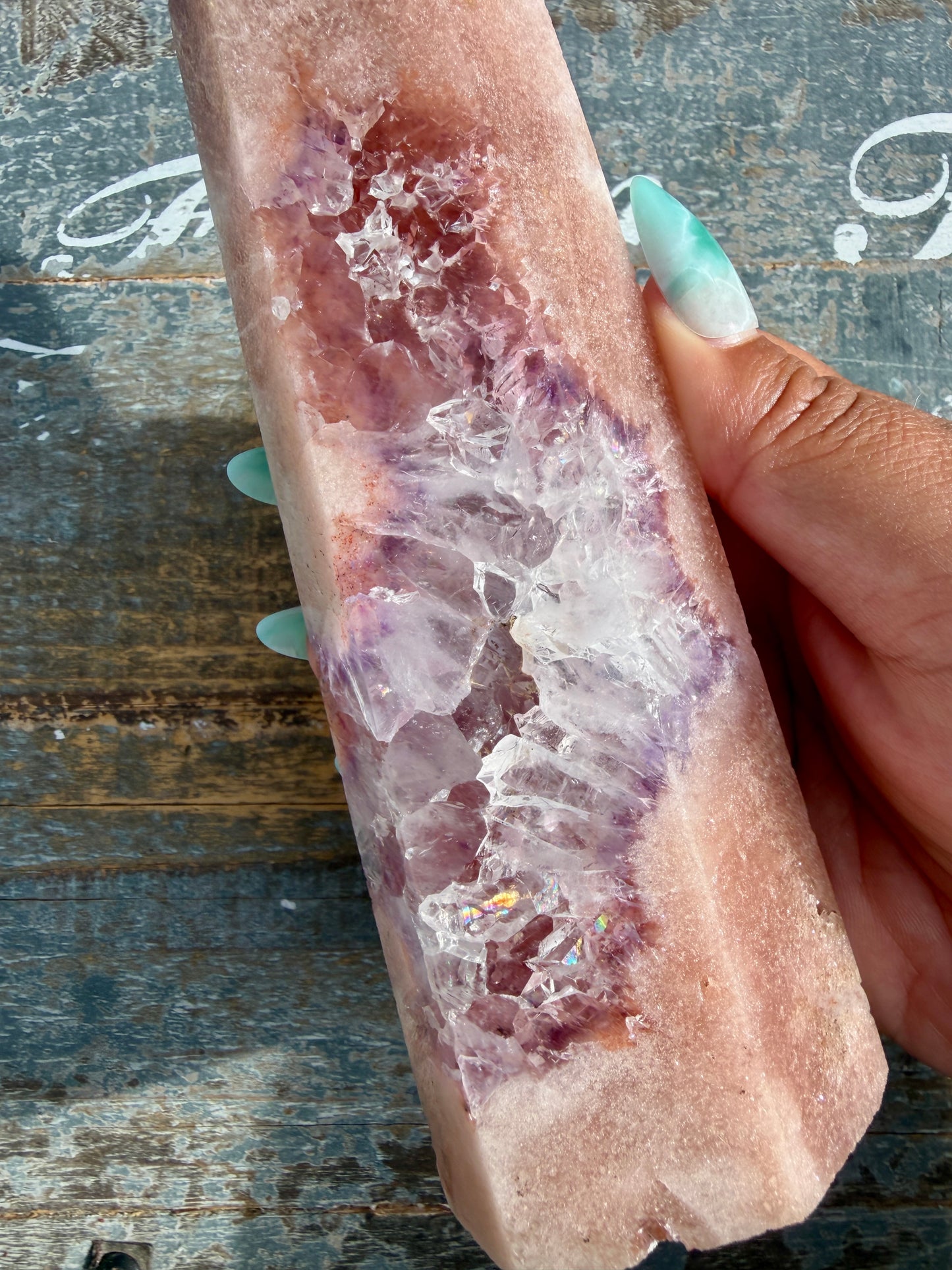 Gorgeous Pink Amethyst Tower | Brazil | Opt 79
