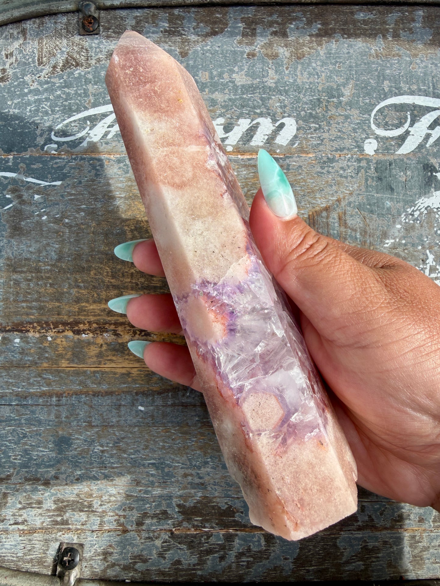 Gorgeous Pink Amethyst Tower | Brazil | Opt 79