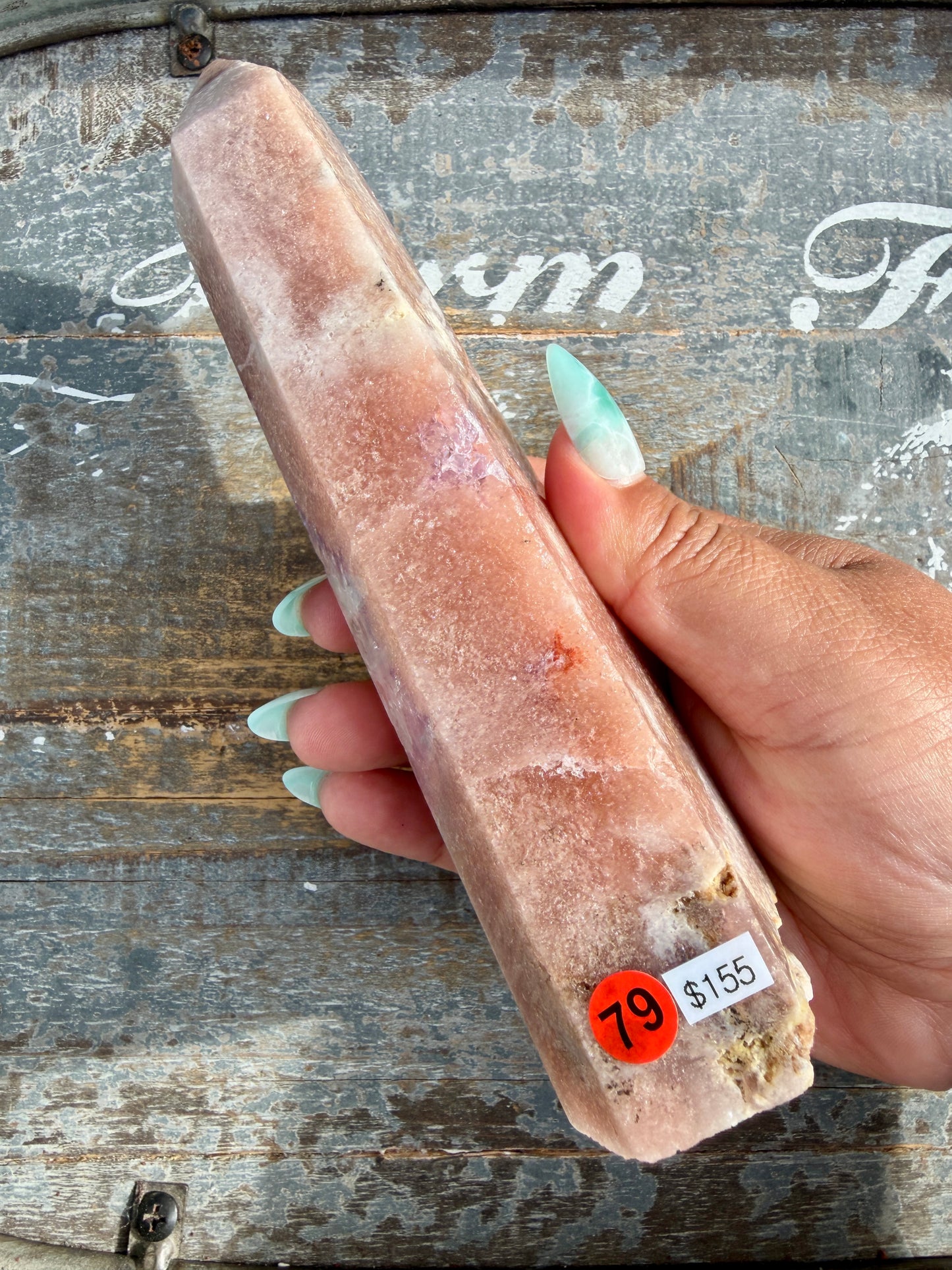 Gorgeous Pink Amethyst Tower | Brazil | Opt 79