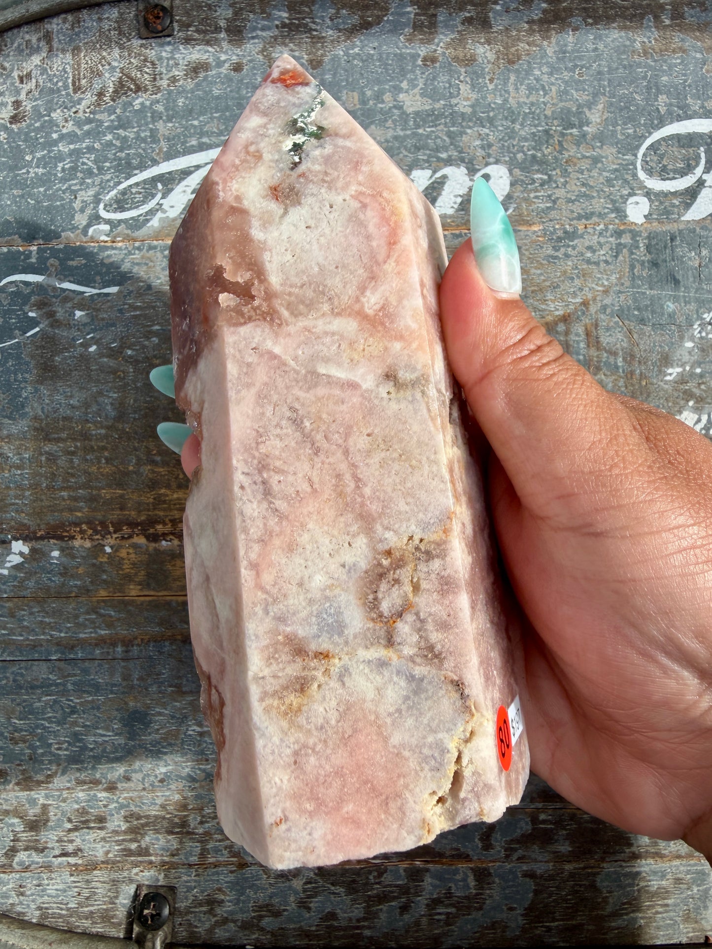 Gorgeous Pink Amethyst Tower | Brazil | Opt 80