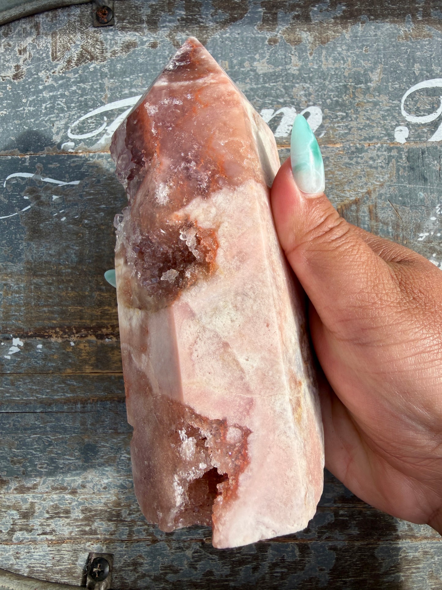 Gorgeous Pink Amethyst Tower | Brazil | Opt 80