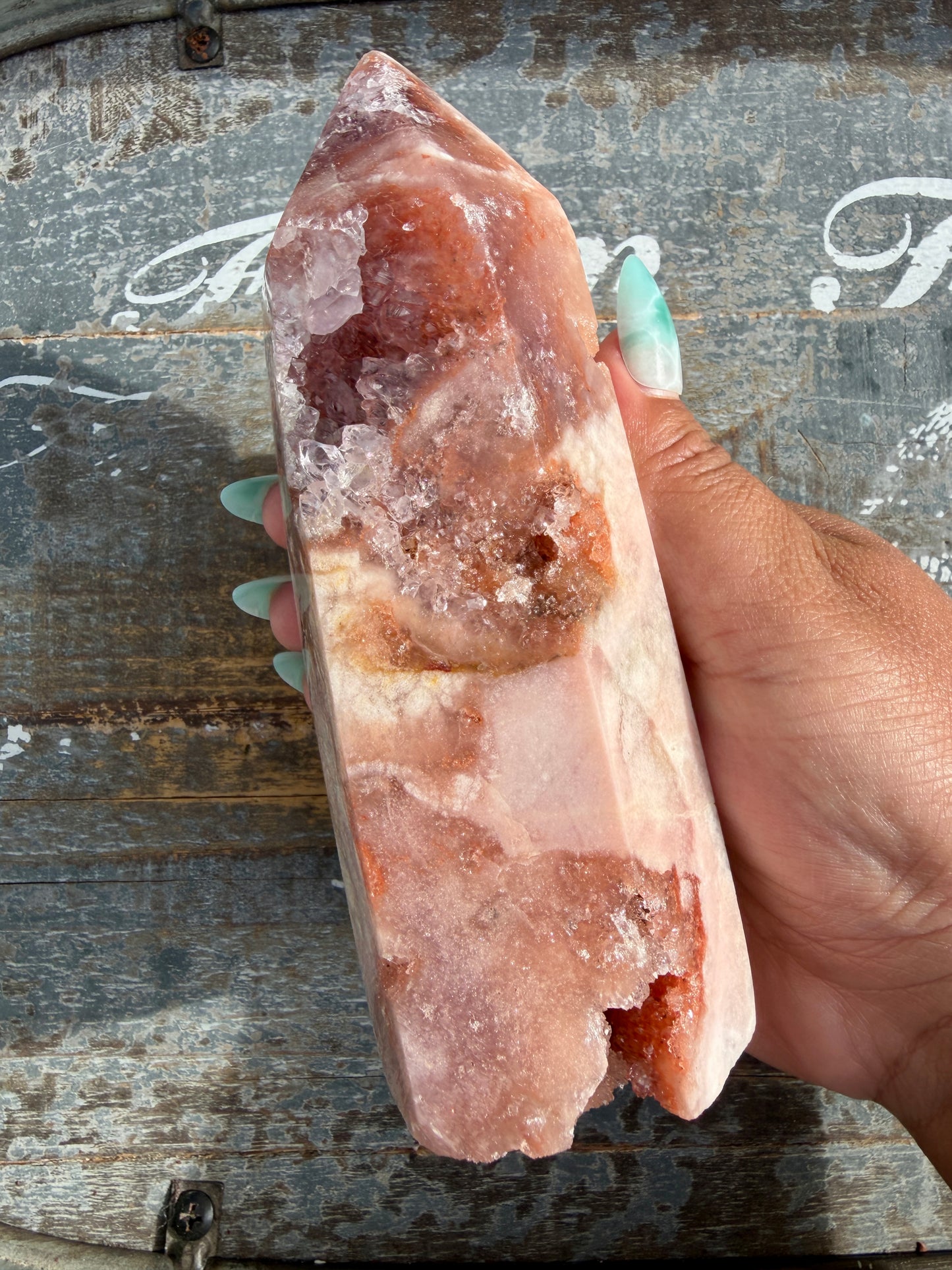 Gorgeous Pink Amethyst Tower | Brazil | Opt 80
