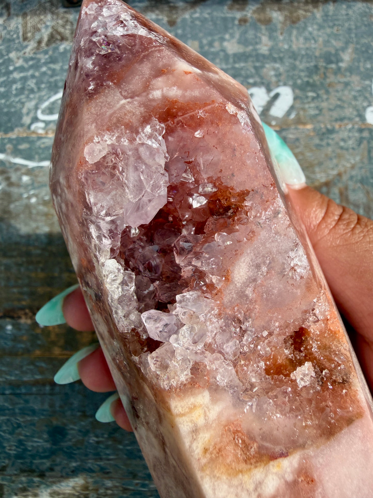 Gorgeous Pink Amethyst Tower | Brazil | Opt 80