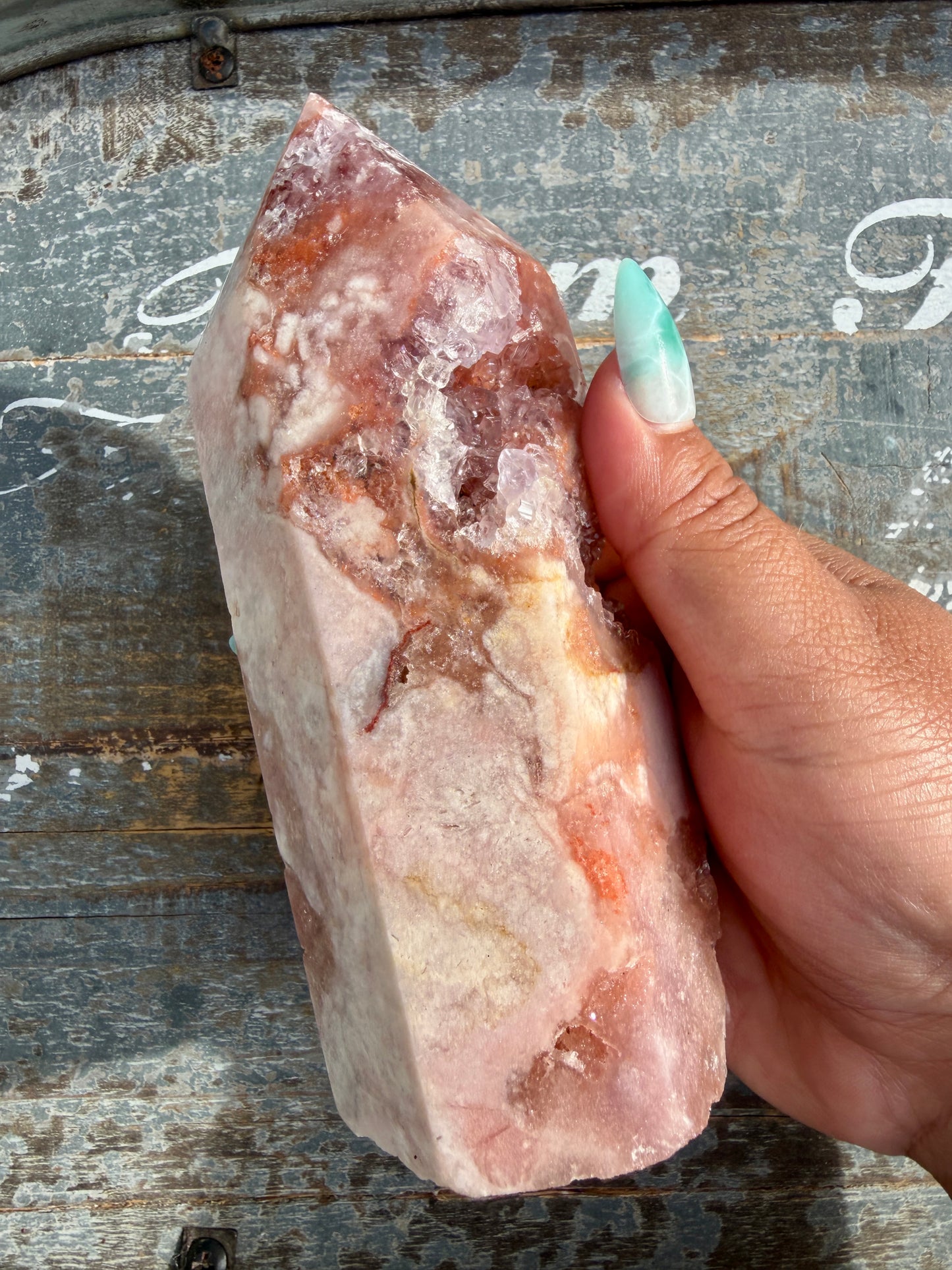 Gorgeous Pink Amethyst Tower | Brazil | Opt 80
