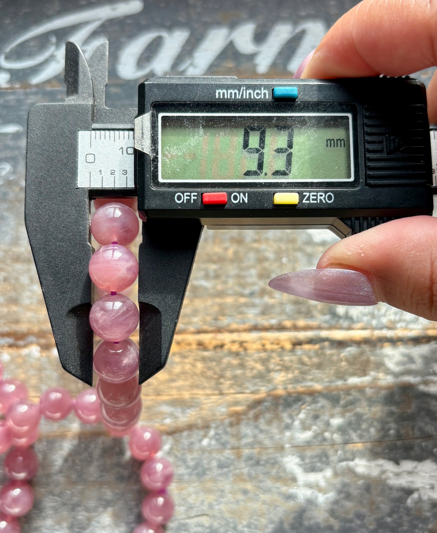 One (1) Gorgeous High Grade Purple Rose Quartz Bracelet from Brazil | 9mm