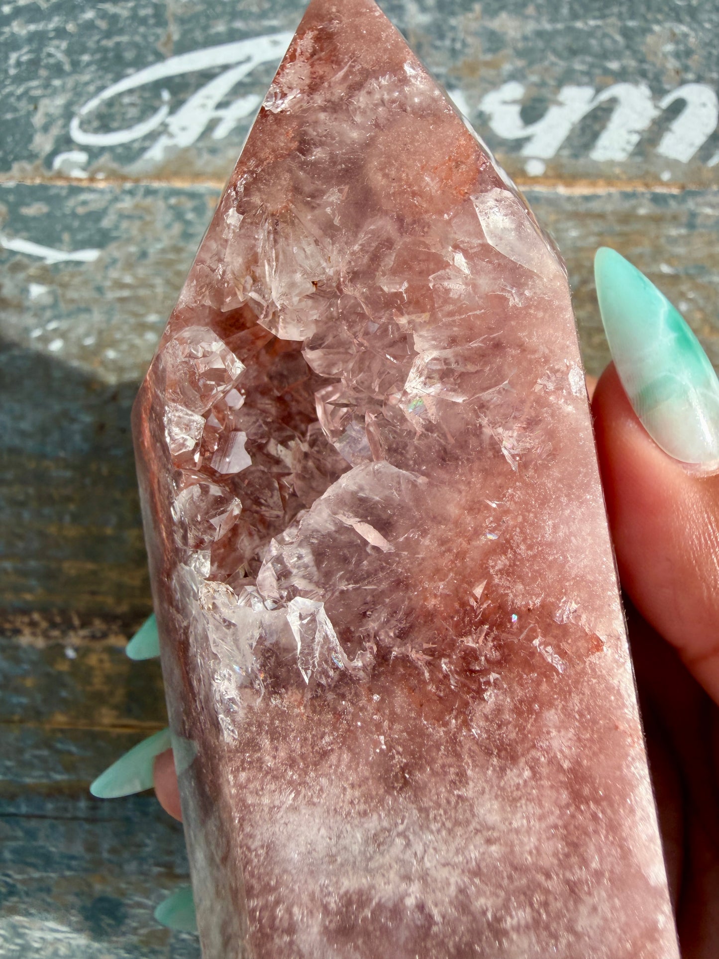 Gorgeous Pink Amethyst Tower | Brazil | Opt 83
