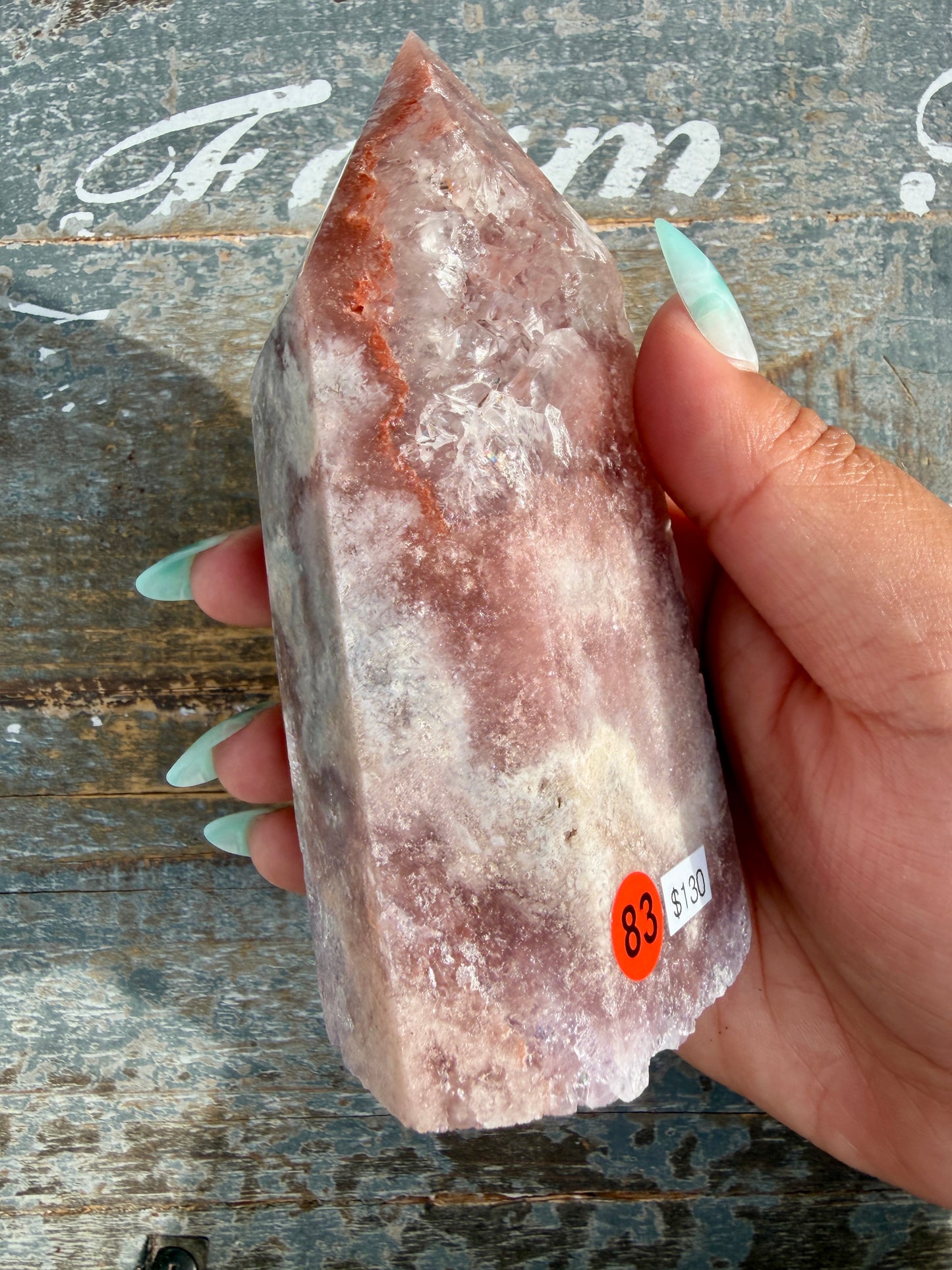 Gorgeous Pink Amethyst Tower | Brazil | Opt 83