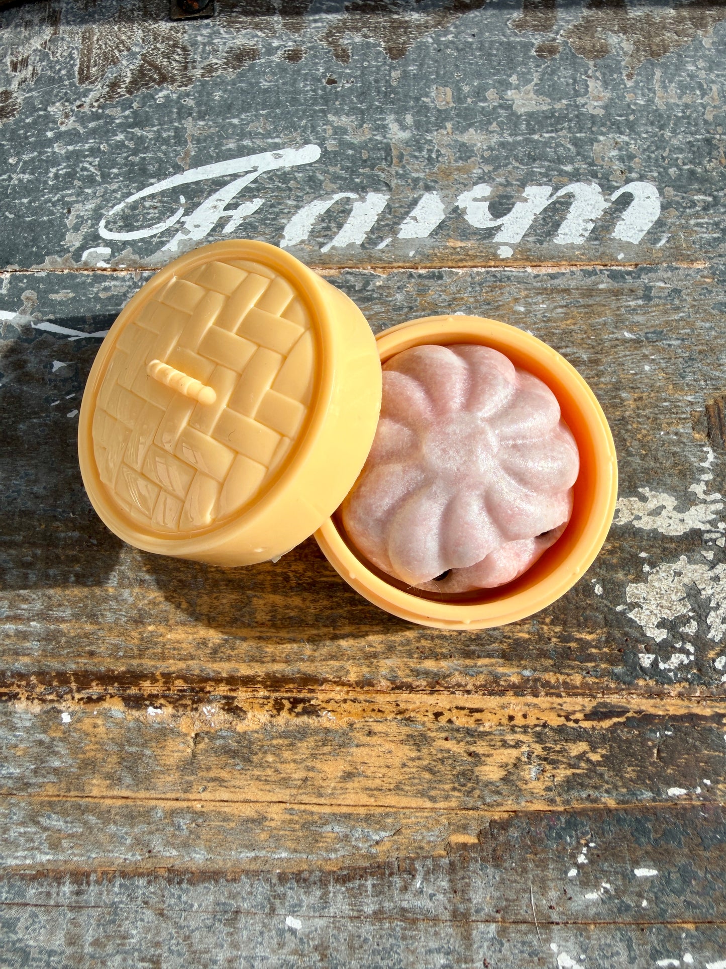 Adorable Pink Opal Xiaolongbao (soup dumpling) | Opt V