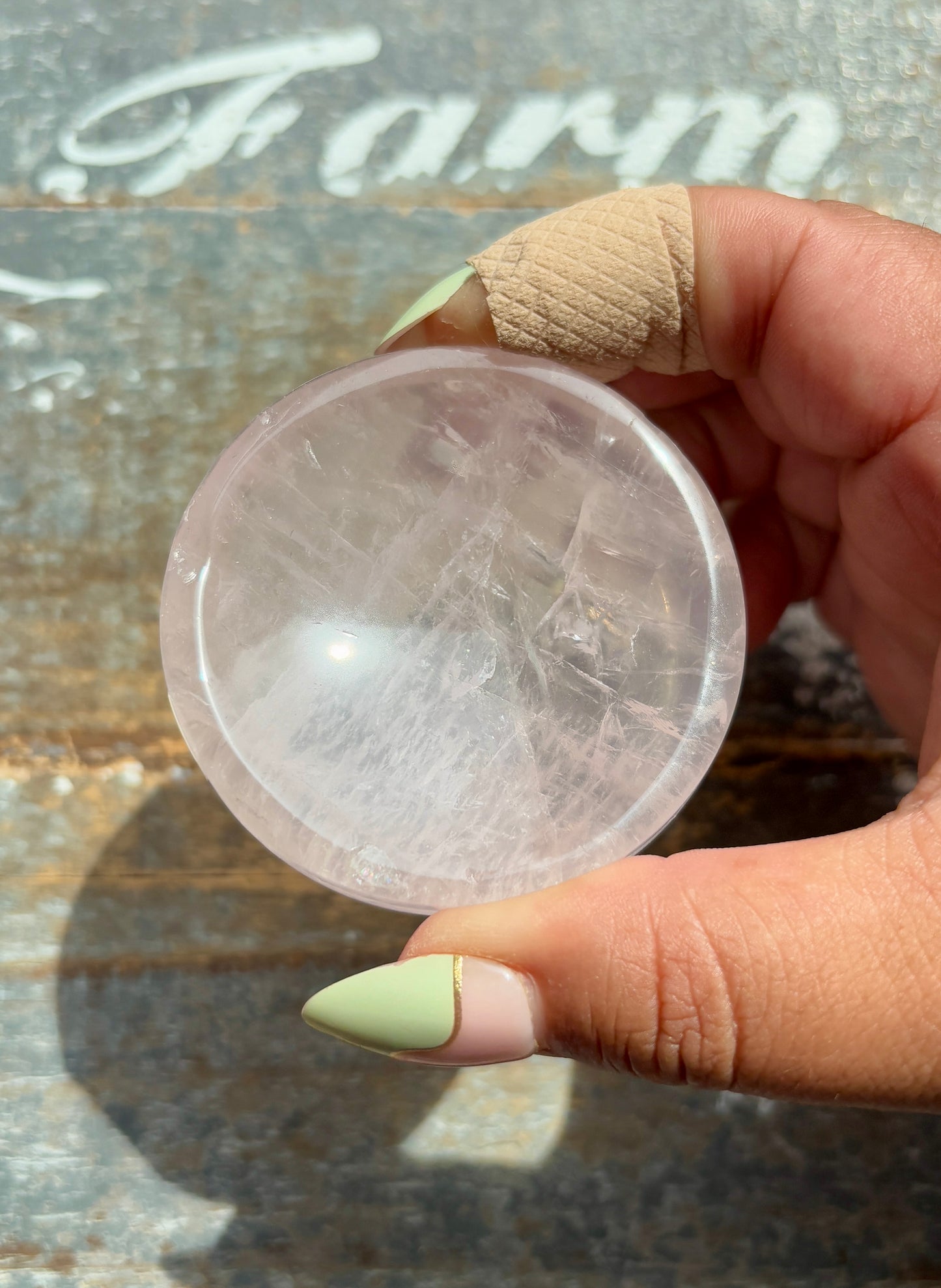 Gorgeous Rose Quartz Jewelry Dish | Opt J
