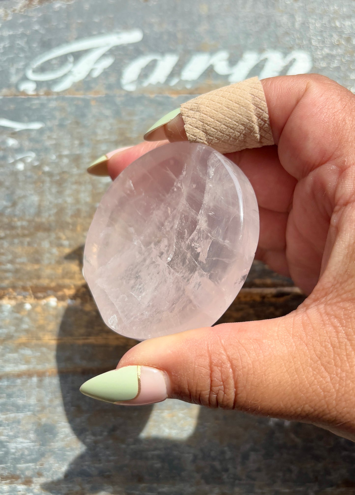 Gorgeous Rose Quartz Jewelry Dish | Opt J