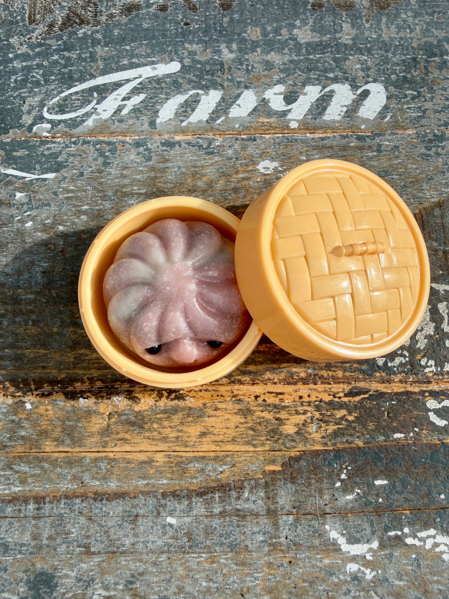 Adorable Pink Opal Xiaolongbao (soup dumpling) | Opt O