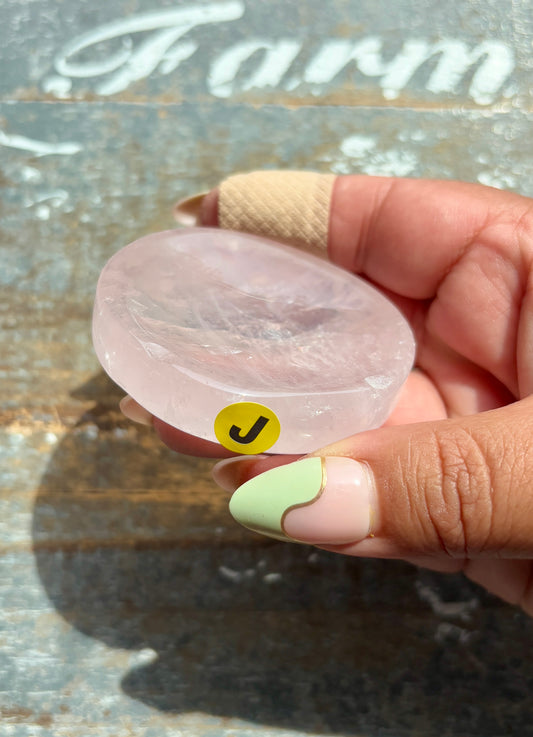 Gorgeous Rose Quartz Jewelry Dish | Opt J