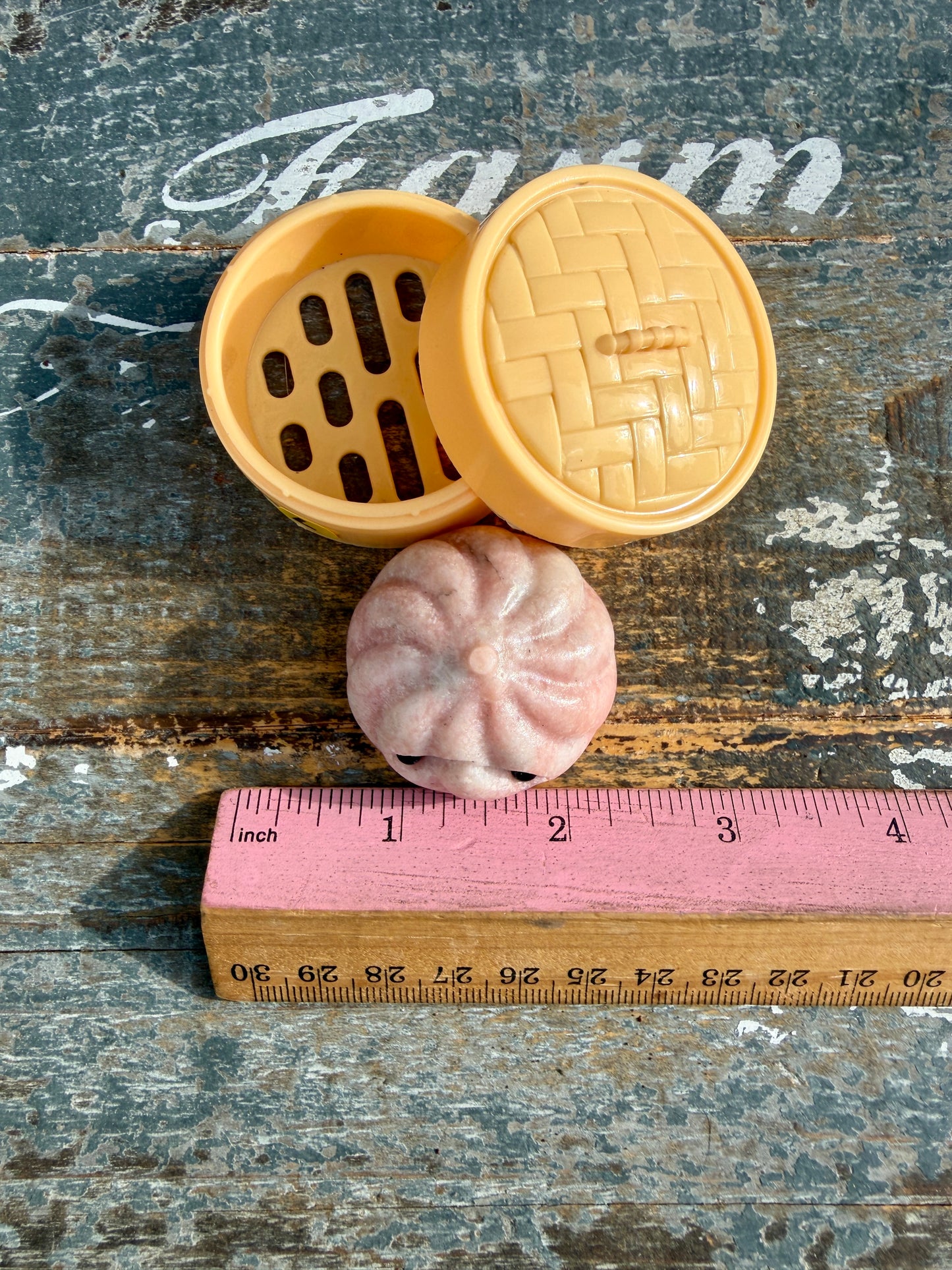 Adorable Pink Opal Xiaolongbao (soup dumpling) | Opt L