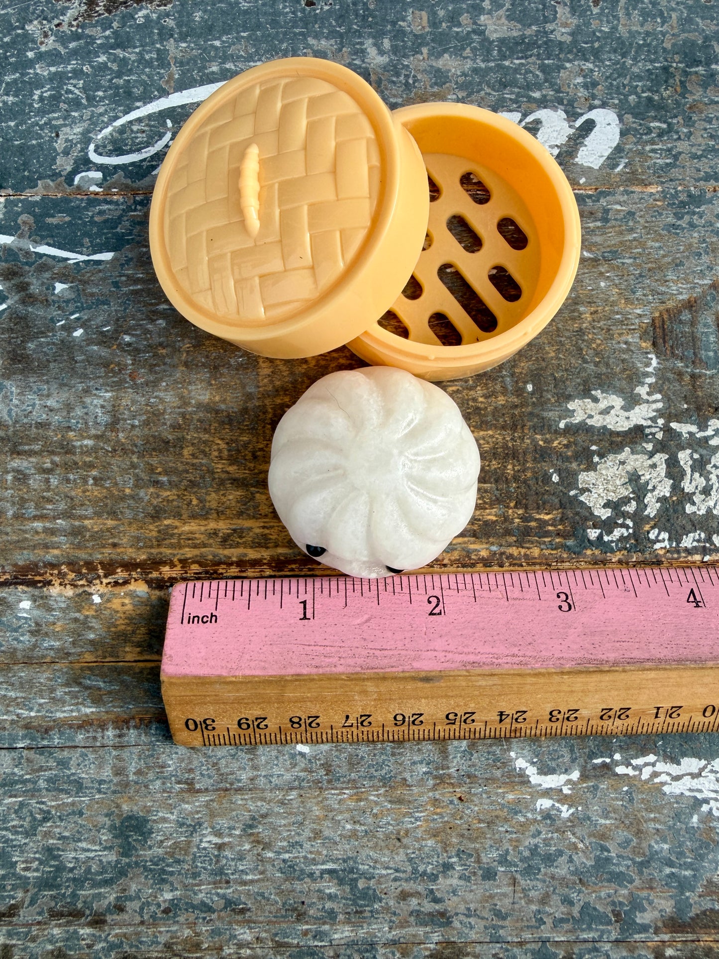 Adorable White Calcite Xiaolongbao (soup dumpling) | Opt M