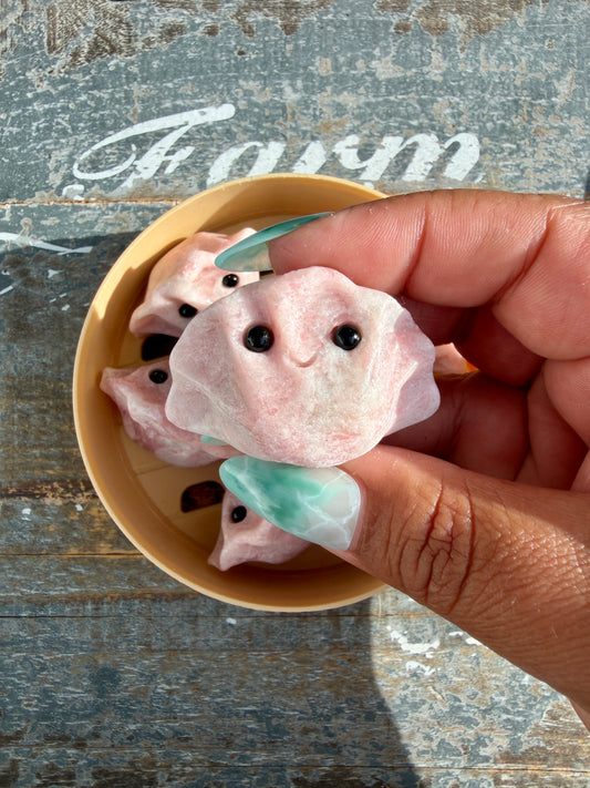 Adorable Pink Opal Gyoza Set (soup dumpling) | Set B