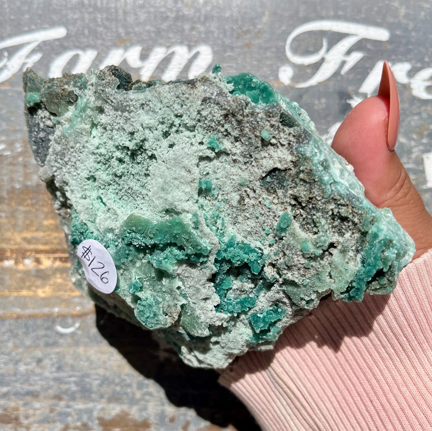 Gorgeous Dark Turquoise Botryoidal Chalcedony from India