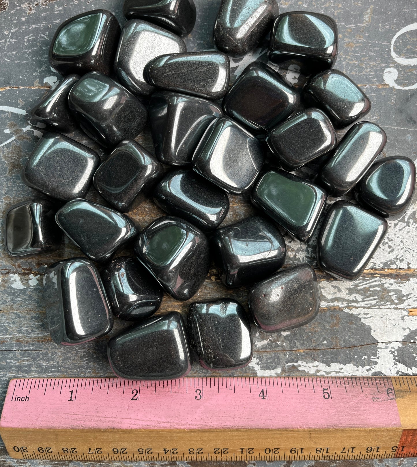 One (1) Gorgeous Hematite Tumble