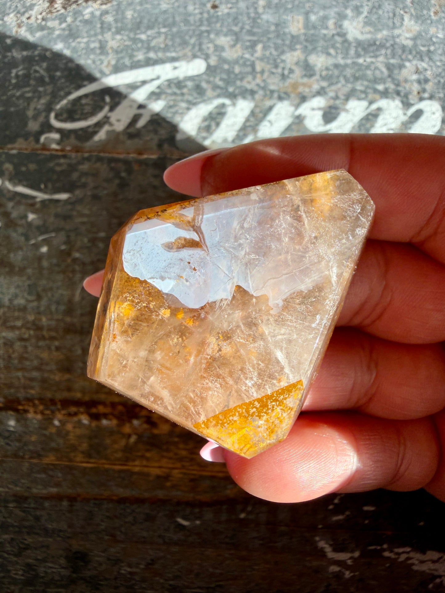 Gorgeous AAA Grade Golden Healer with Dendritic Inclusions | Opt F