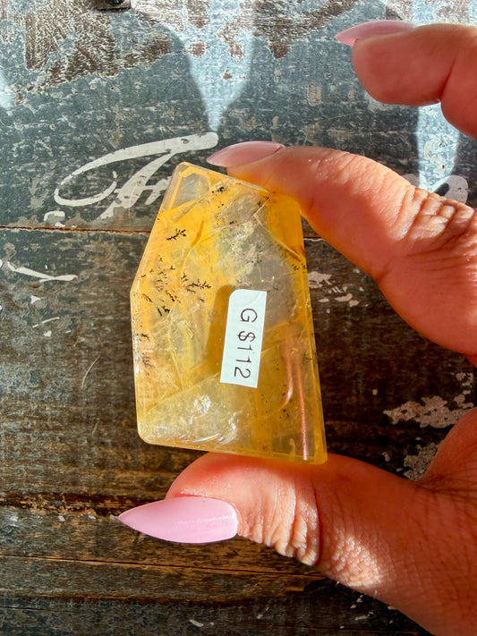 Gorgeous AAA Grade Golden Healer with Dendritic Inclusions | Opt G