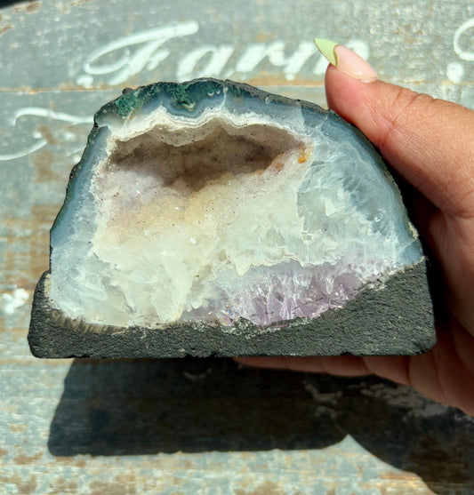 Gorgeous Mini Amethyst Cathedral from Brazil