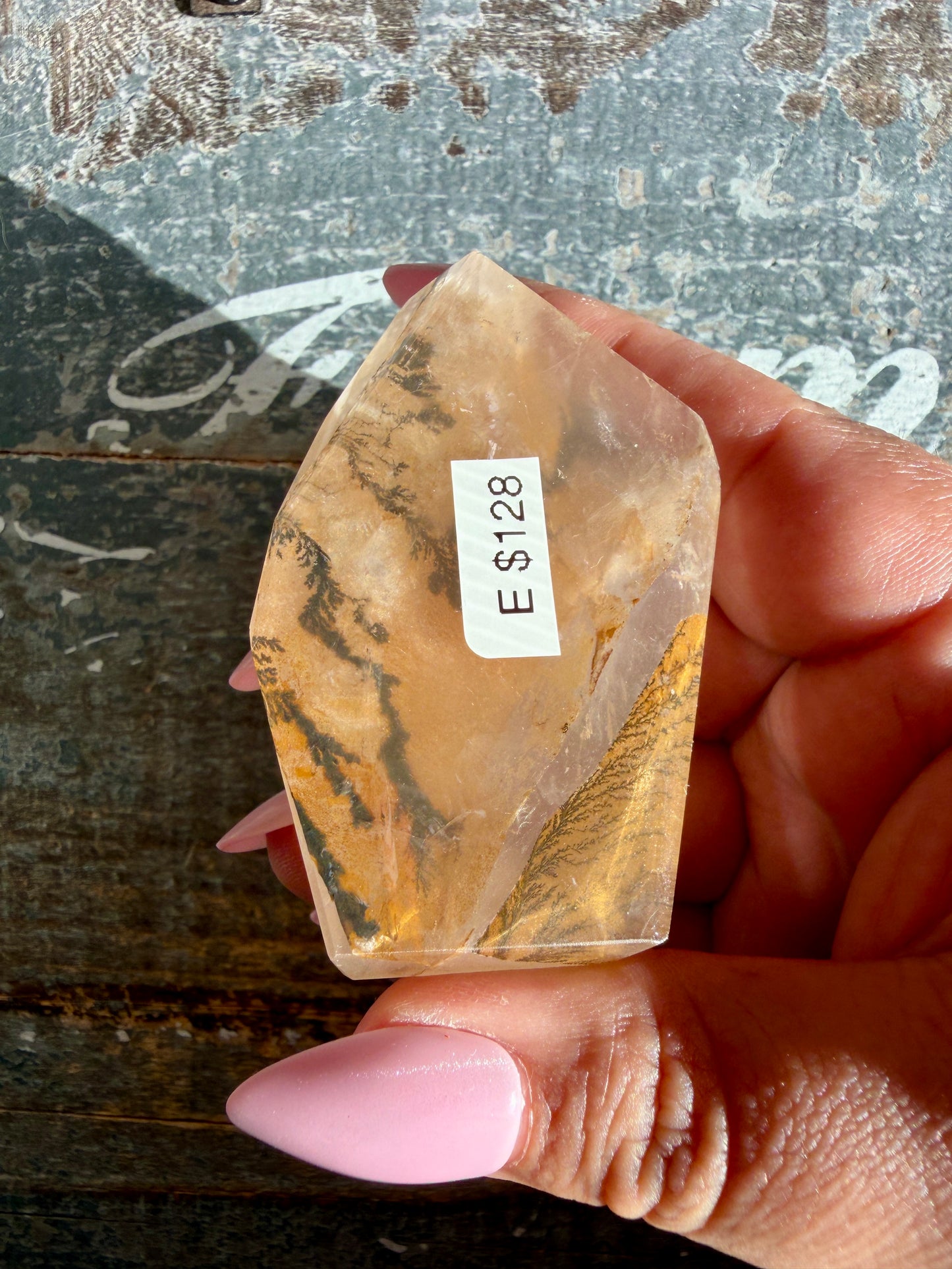 Gorgeous AAA Grade Golden Healer with Dendritic Inclusions | Opt E