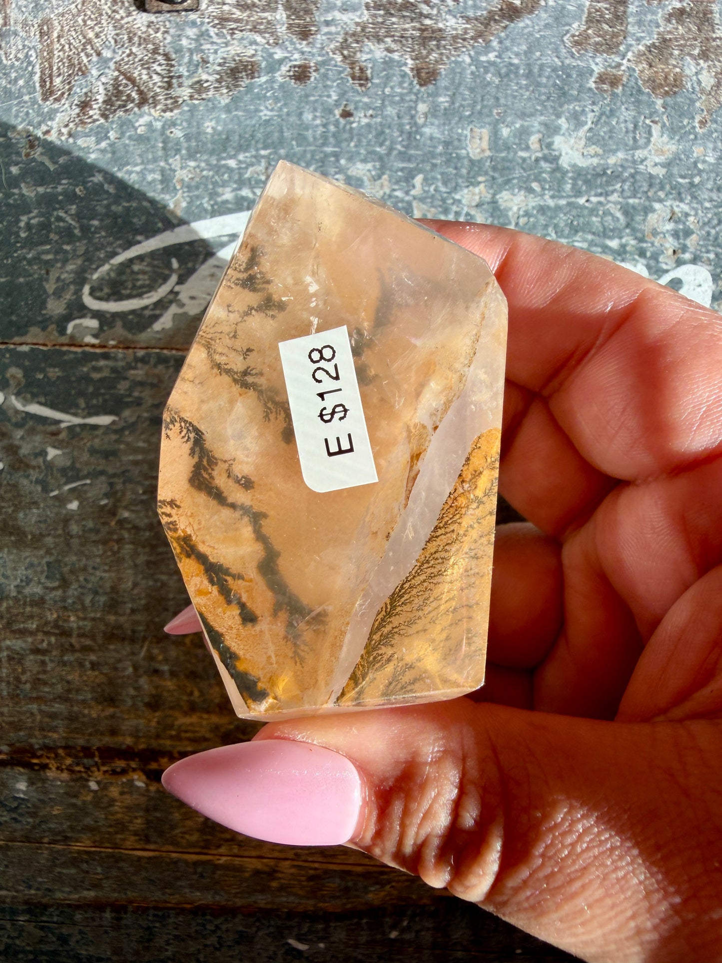 Gorgeous AAA Grade Golden Healer with Dendritic Inclusions | Opt E