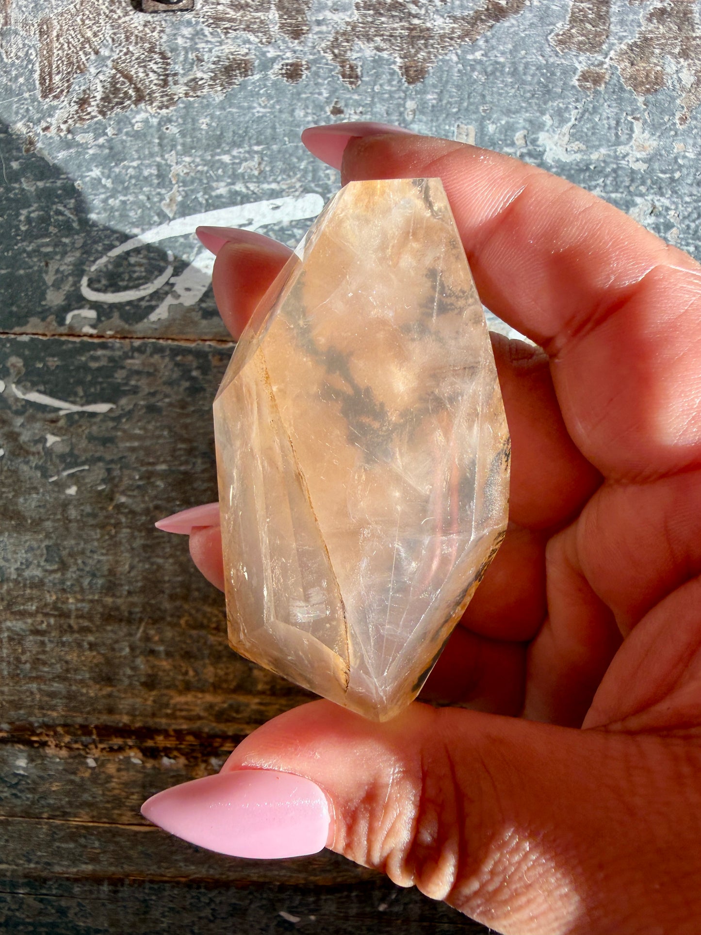 Gorgeous AAA Grade Golden Healer with Dendritic Inclusions | Opt E