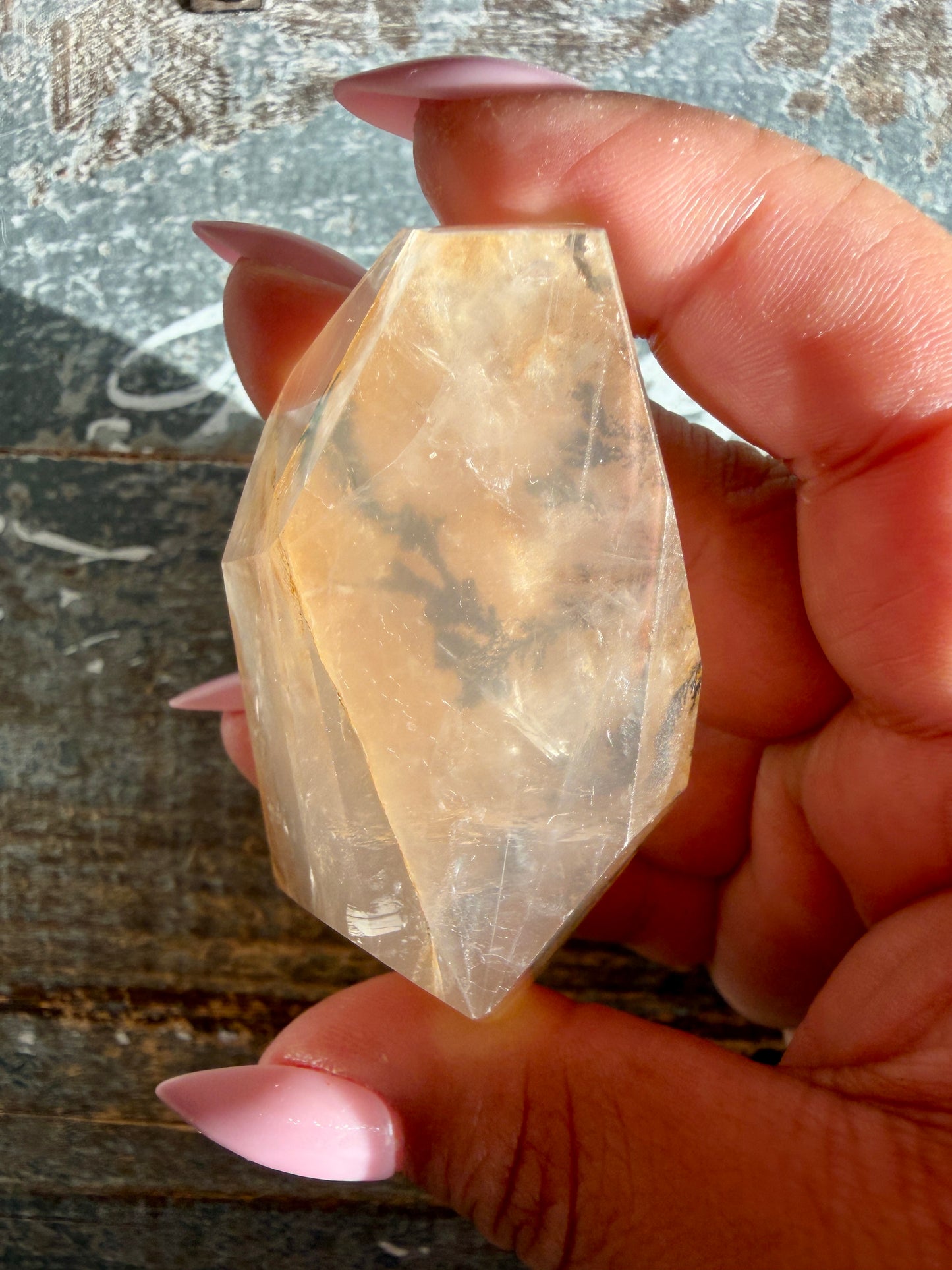 Gorgeous AAA Grade Golden Healer with Dendritic Inclusions | Opt E