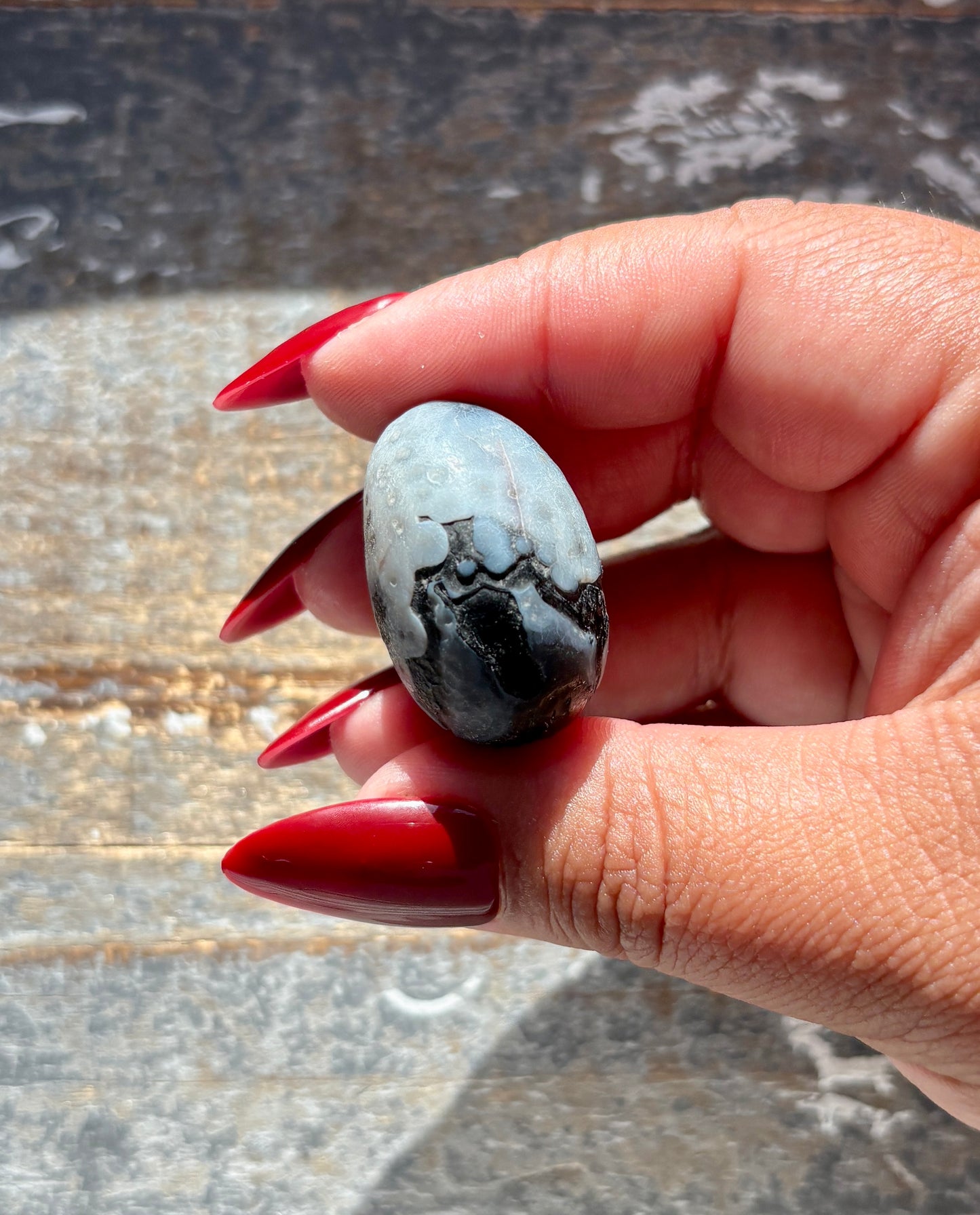 Gorgeous Gothic Gobi Agate Nugget | Dyed