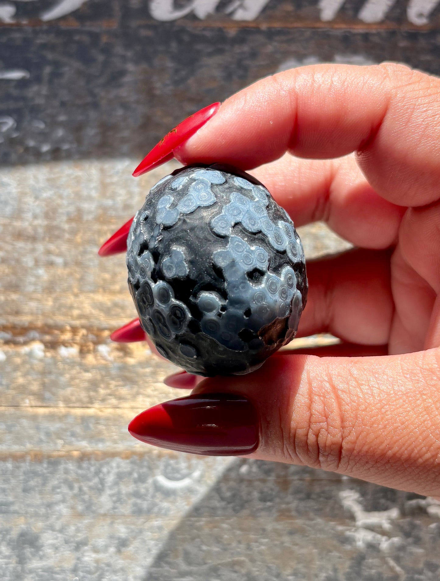 Gorgeous Gothic Gobi Agate Nugget | Dyed