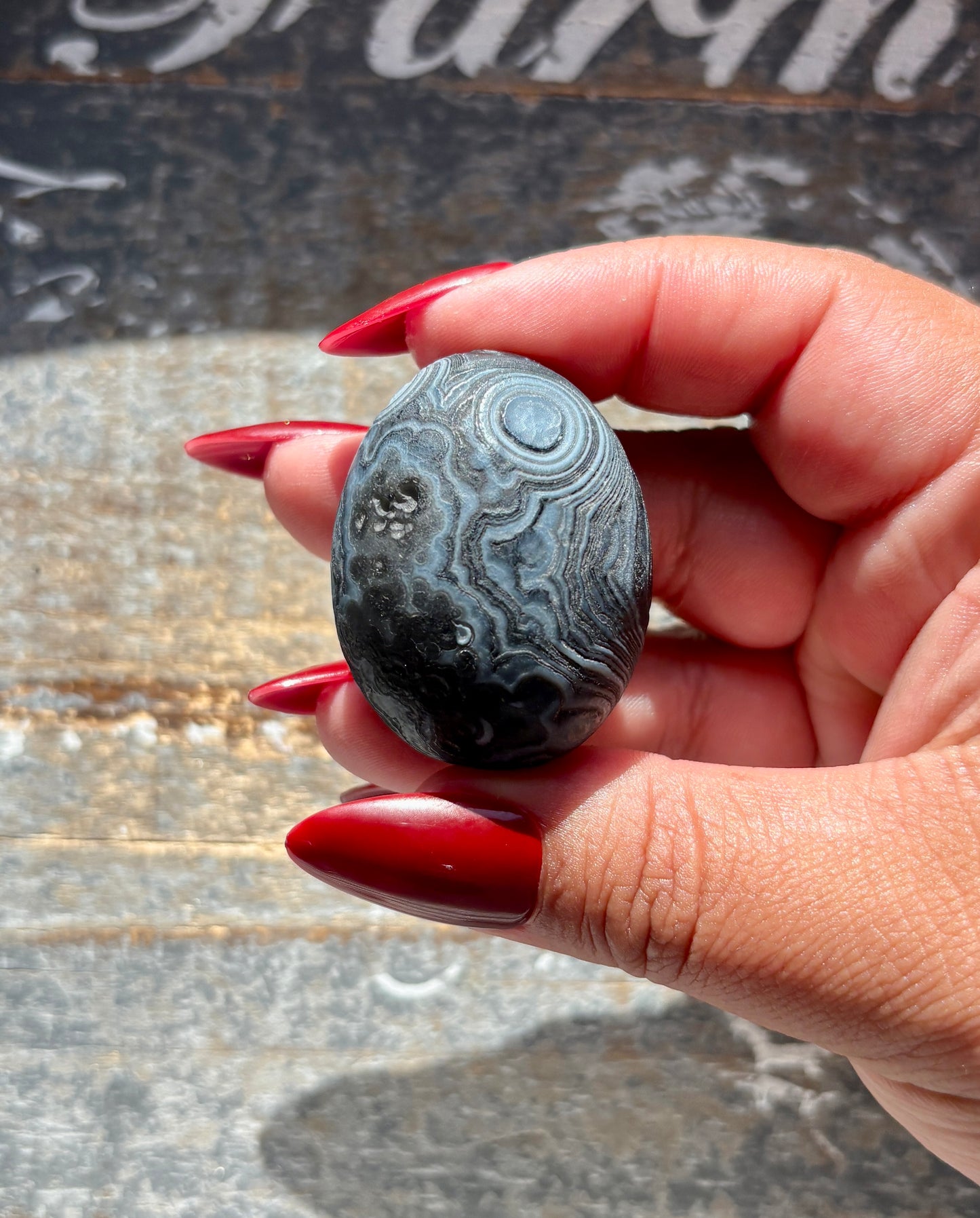 Gorgeous Gothic Gobi Agate Nugget | Dyed