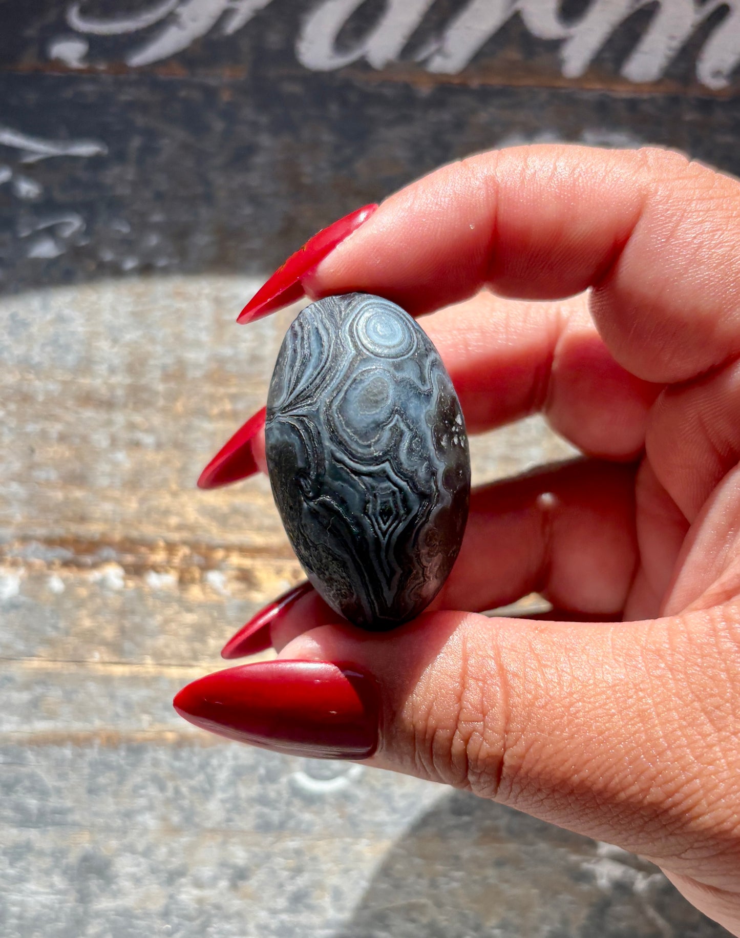 Gorgeous Gothic Gobi Agate Nugget | Dyed