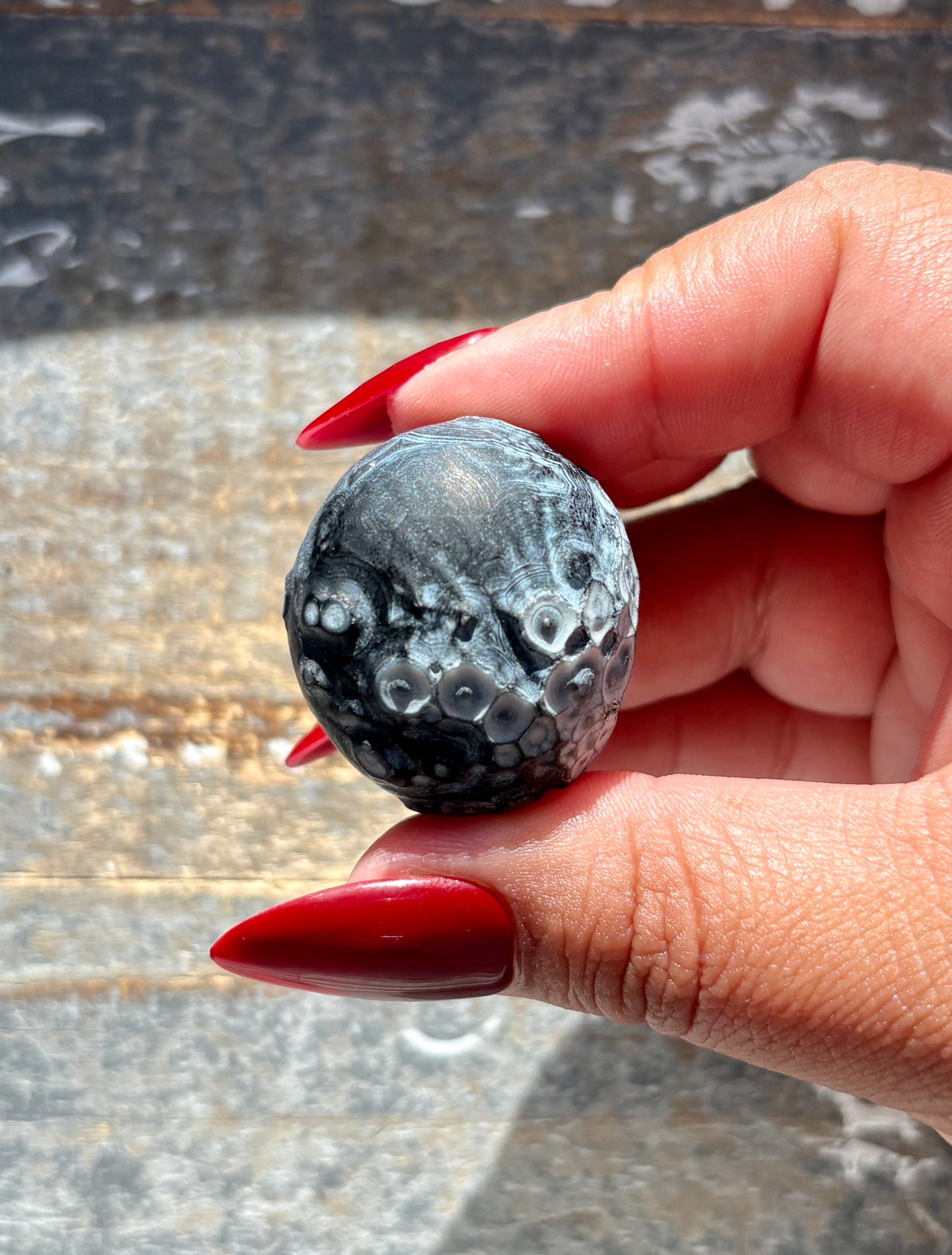 Gorgeous Gothic Gobi Agate Nugget | Dyed