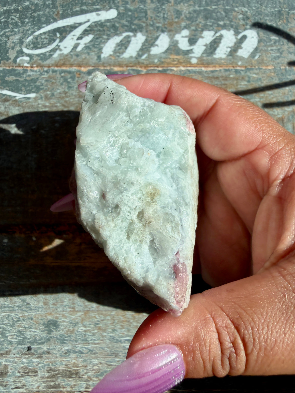 Gorgeous Pink Tourmaline in Quartz on Stand | Brazil | Opt 4