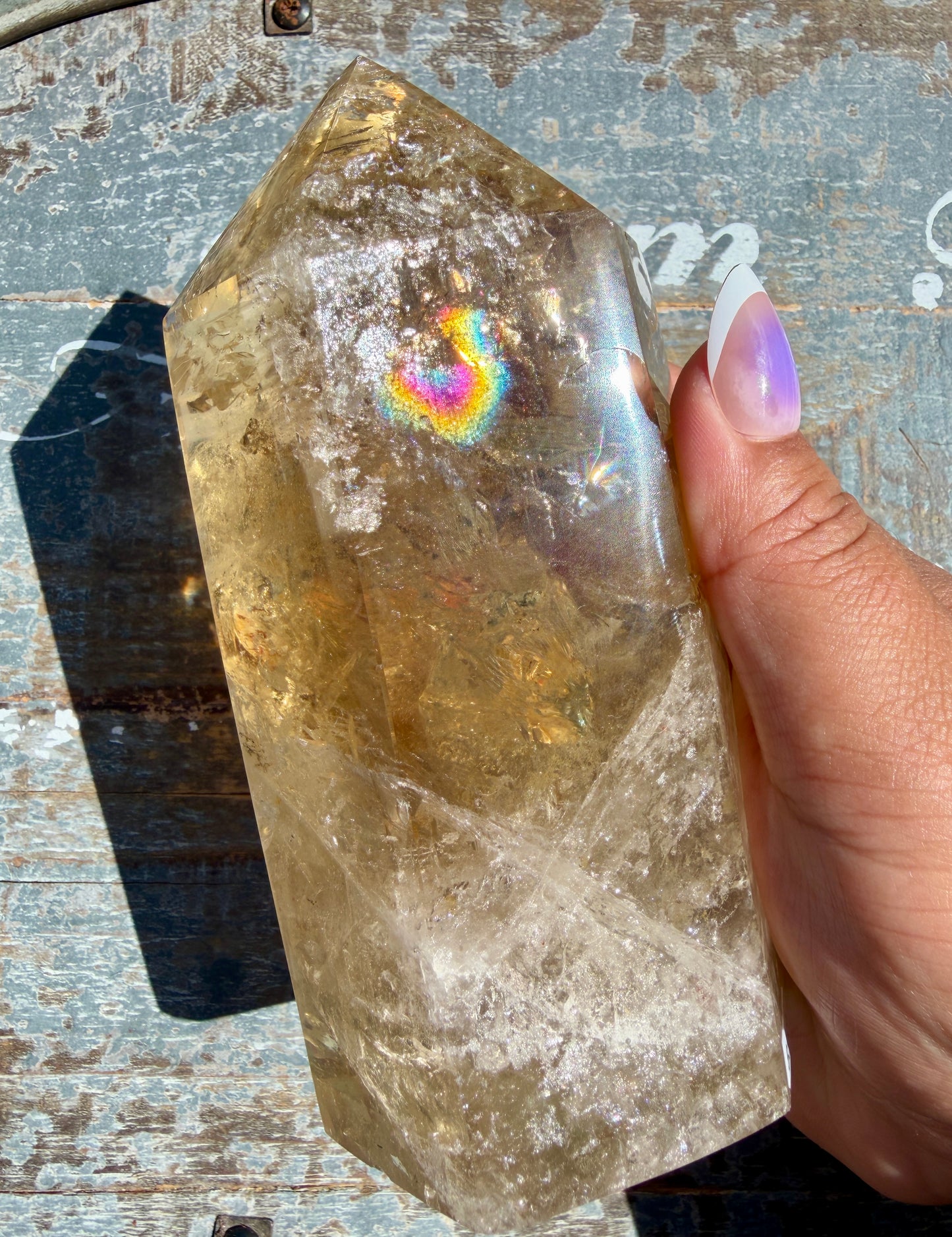 Gorgeous Large Natural Citrine Tower | Brazil