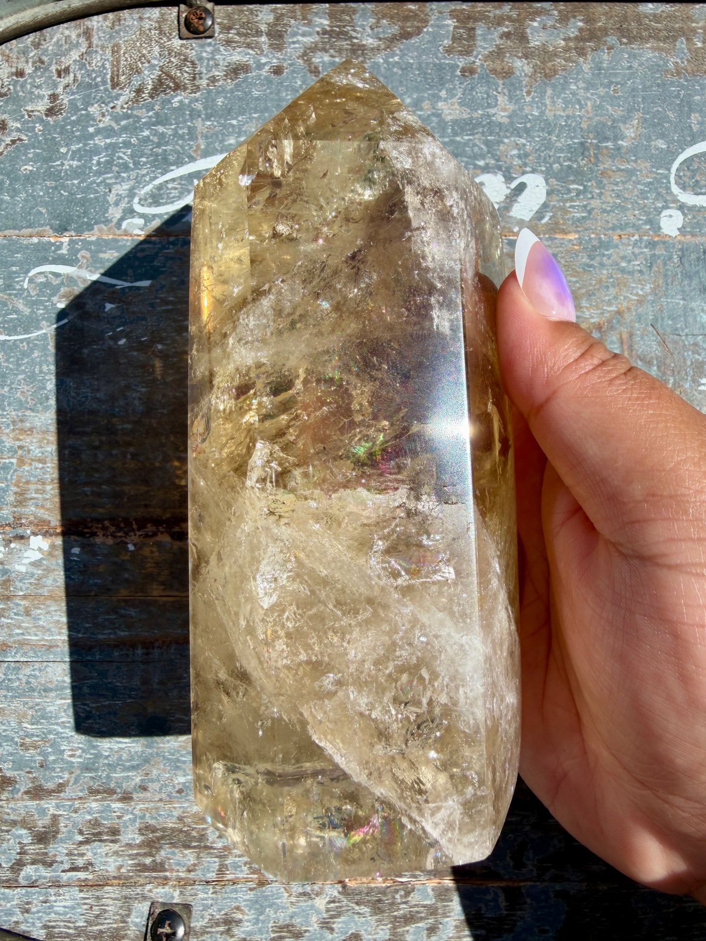 Gorgeous Large Natural Citrine Tower | Brazil