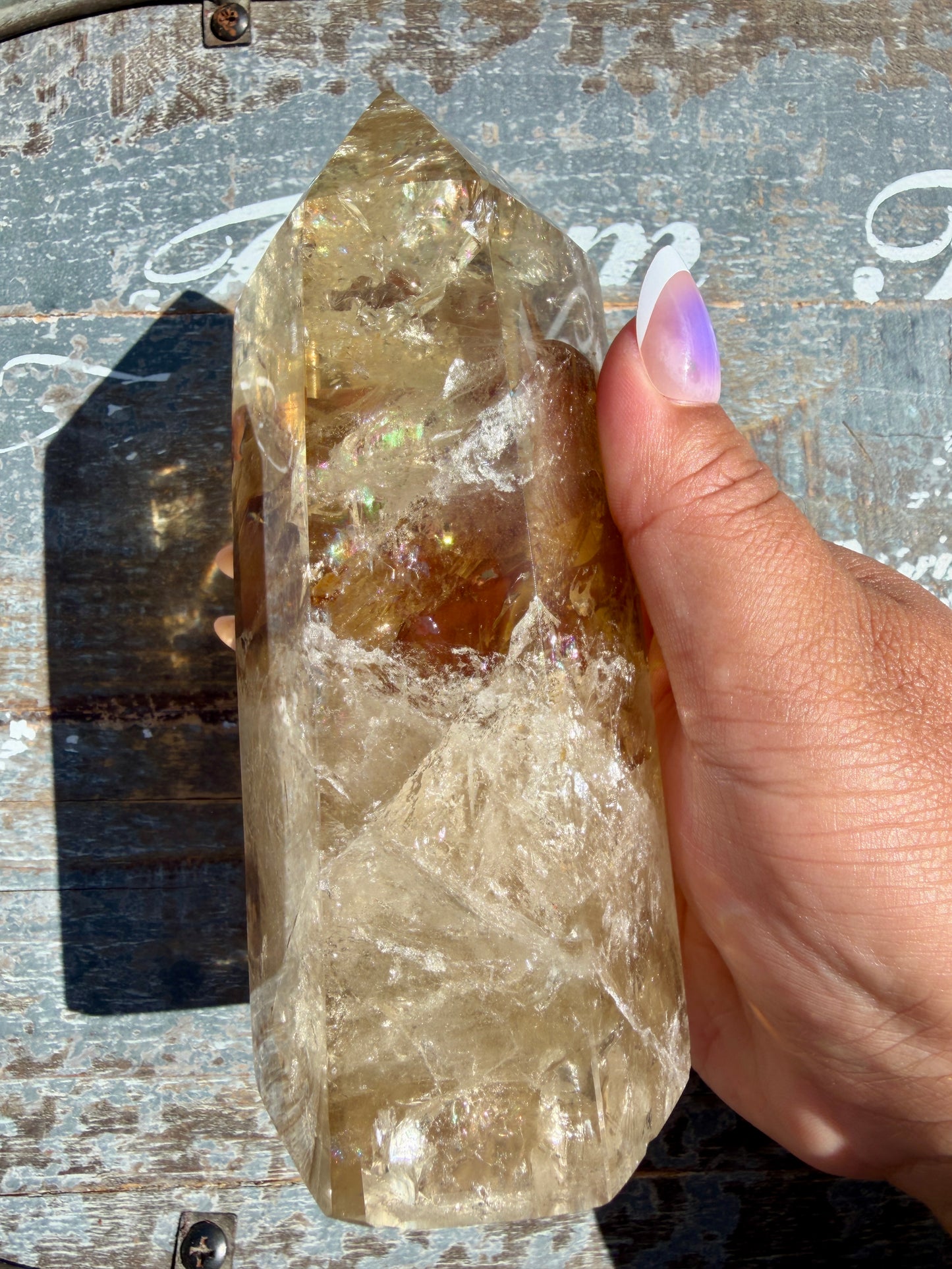 Gorgeous Large Natural Citrine Tower | Brazil
